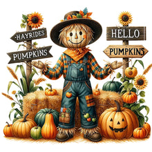 Load image into Gallery viewer, Diamond Painting - Full Square - Pumpkin Festival (40*40CM)