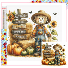 Load image into Gallery viewer, Diamond Painting - Full Square - Pumpkin Festival (40*40CM)