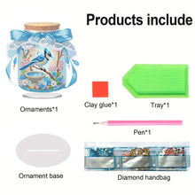 Load image into Gallery viewer, Acrylic Animal Table Top Diamond Painting Ornament Kits Desktop Diamond Art Kits