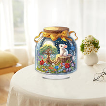 Load image into Gallery viewer, Acrylic Animal Table Top Diamond Painting Ornament Kits Desktop Diamond Art Kits