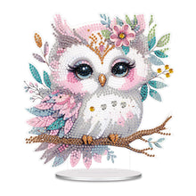Load image into Gallery viewer, Acrylic Animal Table Top Diamond Painting Ornament Kits Desktop Diamond Art Kits