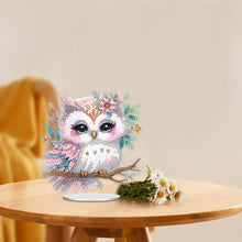 Load image into Gallery viewer, Acrylic Animal Table Top Diamond Painting Ornament Kits Desktop Diamond Art Kits