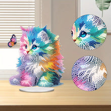 Load image into Gallery viewer, Acrylic Animal Table Top Diamond Painting Ornament Kits Desktop Diamond Art Kits