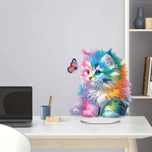 Load image into Gallery viewer, Acrylic Animal Table Top Diamond Painting Ornament Kits Desktop Diamond Art Kits