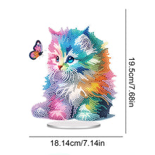 Load image into Gallery viewer, Acrylic Animal Table Top Diamond Painting Ornament Kits Desktop Diamond Art Kits