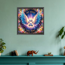 Load image into Gallery viewer, Diamond Painting - Full Round - Paw angel (30*30CM)