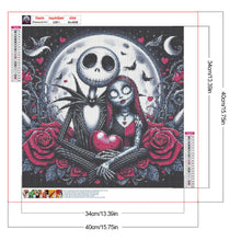 Load image into Gallery viewer, Diamond Painting - Full Round - Jack and Sally (40*40CM)