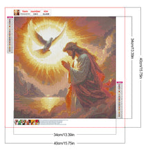Load image into Gallery viewer, Diamond Painting - Full Round - Jesus (40*40CM)