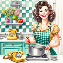 Load image into Gallery viewer, Diamond Painting - Full Round - Housewife of 1995s (40*40CM)