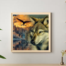 Load image into Gallery viewer, Diamond Painting - Full Round - Wolf (40*40CM)