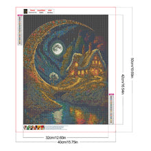 Load image into Gallery viewer, Diamond Painting - Full Round - Dreamlike moonlit night scenery (40*50CM)