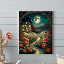Load image into Gallery viewer, Diamond Painting - Full Round - Dreamlike moonlit night scenery (40*50CM)