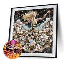 Load image into Gallery viewer, Diamond Painting - Partial Special Shaped - Dancing girl (30*30CM)