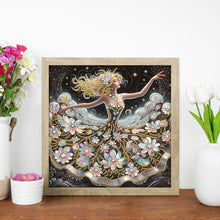Load image into Gallery viewer, Diamond Painting - Partial Special Shaped - Dancing girl (30*30CM)