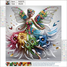 Load image into Gallery viewer, Diamond Painting - Partial Special Shaped - Dancing girl (30*30CM)
