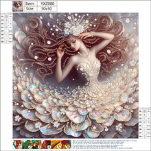 Load image into Gallery viewer, Diamond Painting - Partial Special Shaped - Dancing girl (30*30CM)