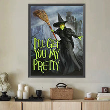 Load image into Gallery viewer, Diamond Painting - Full Round - Wicked witch on Halloween (40*50CM)