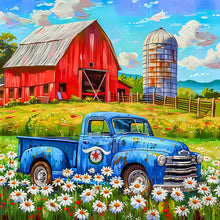 Load image into Gallery viewer, Diamond Painting - Full Round - Farm and car (40*40CM)