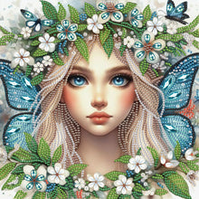 Load image into Gallery viewer, Diamond Painting - Partial Special Shaped - Elf girl (30*30CM)