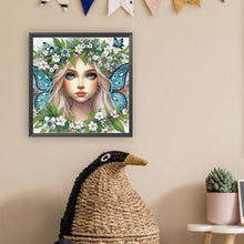 Load image into Gallery viewer, Diamond Painting - Partial Special Shaped - Elf girl (30*30CM)