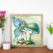 Load image into Gallery viewer, Diamond Painting - Partial Special Shaped - Elf girl (30*30CM)
