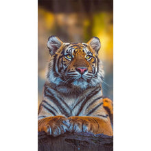 Load image into Gallery viewer, AB Diamond Painting - Full Round - Tiger photo (40*80CM)