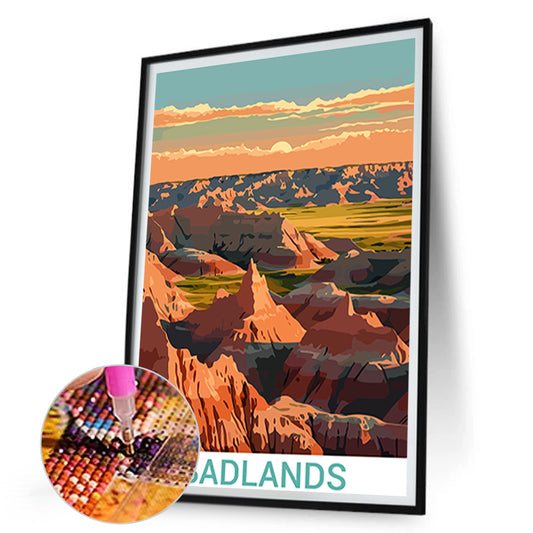 Diamond Painting - Full Round - Wasteland (30*45CM)