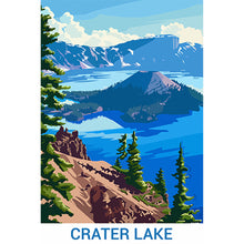 Load image into Gallery viewer, Diamond Painting - Full Round - Crater Lake (30*45CM)