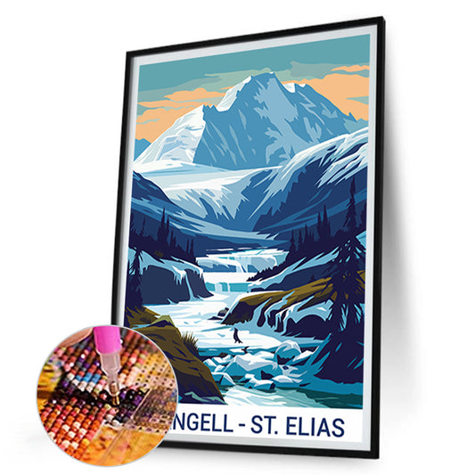 Diamond Painting - Full Round - Wrangell-St. Elias (30*45CM)
