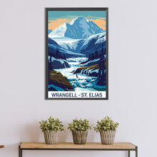 Load image into Gallery viewer, Diamond Painting - Full Round - Wrangell-St. Elias (30*45CM)