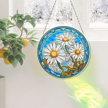 Load image into Gallery viewer, Suncatcher Daisy Diamond Painting Hanging Pendants for Kid Adults DIY Craft