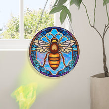 Load image into Gallery viewer, Suncatcher Bee Diamond Painting Hanging Pendants for Kid Adults DIY Craft