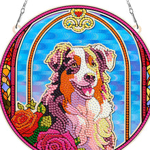 Load image into Gallery viewer, Suncatcher Puppy Diamond Painting Hanging Pendants for Kid Adults DIY Cra