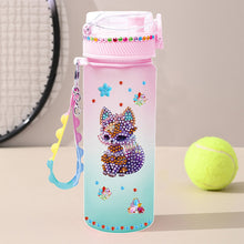 Load image into Gallery viewer, 470ml Fox DIY Diamond Painting Cup Kit Diamond Decorate Water Bottle DIY Art