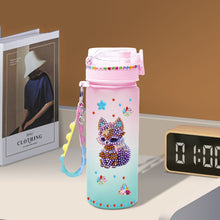 Load image into Gallery viewer, 470ml Fox DIY Diamond Painting Cup Kit Diamond Decorate Water Bottle DIY Art