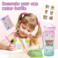 Load image into Gallery viewer, 470ml Sunflower DIY Diamond Painting Cup Kit Diamond Decorate Water Bottle Art