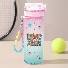 Load image into Gallery viewer, 470ml Sunflower DIY Diamond Painting Cup Kit Diamond Decorate Water Bottle Art