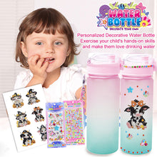 Load image into Gallery viewer, 470ml Cow DIY Diamond Painting Cup Kit Diamond Decorate Water Bottle DIY Art
