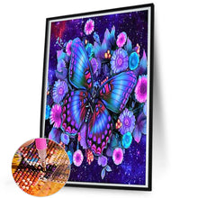 Load image into Gallery viewer, 2pcs Round Diamond Painting Set - Dream Butterfly (40*60CM)