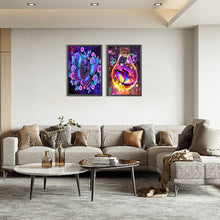 Load image into Gallery viewer, 2pcs Round Diamond Painting Set - Dream Butterfly (40*60CM)