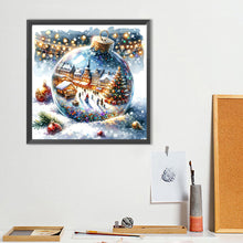 Load image into Gallery viewer, Diamond Painting - Full Round - Christmas Fairytale Town (40*40CM)