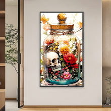 Load image into Gallery viewer, Diamond Painting - Full Round - Skull Vase (40*70CM)