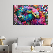 Load image into Gallery viewer, Diamond Painting - Full Round - Colorful Snake (40*70CM)
