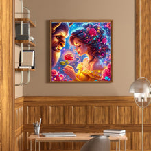 Load image into Gallery viewer, Diamond Painting - Full Round - princess and the beast (50*50CM)
