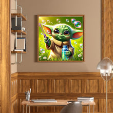 Load image into Gallery viewer, Diamond Painting - Full Round - Yoda (50*50CM)