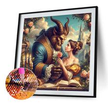 Load image into Gallery viewer, Diamond Painting - Full Square - Beauty and the Beast (40*40CM)