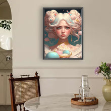 Load image into Gallery viewer, Diamond Painting - Full Round - butterscotch comic illustration girl (30*40CM)