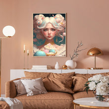 Load image into Gallery viewer, Diamond Painting - Full Round - butterscotch comic illustration girl (30*40CM)