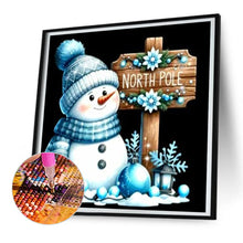 Load image into Gallery viewer, Diamond Painting - Full Round - Snowman (30*30CM)