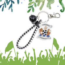 Load image into Gallery viewer, PET Double Sided Football Club Diamond Art Keyring for Home Birthday Party Decor